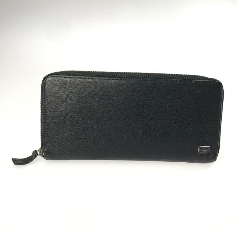 【中古品】【メンズ】 PORTER ポーター 吉田カバン CURRENT LONG WALLET 052-02214 カレント ロングウォレット 長財布 200-250403-yk-02-tag カラー：ブラック 万代Net店