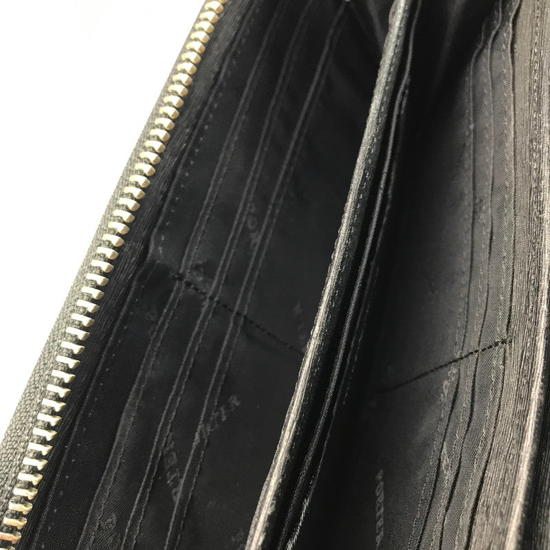【中古品】【メンズ】 PORTER ポーター 吉田カバン CURRENT LONG WALLET 052-02214 カレント ロングウォレット 長財布 200-250403-yk-02-tag カラー：ブラック 万代Net店