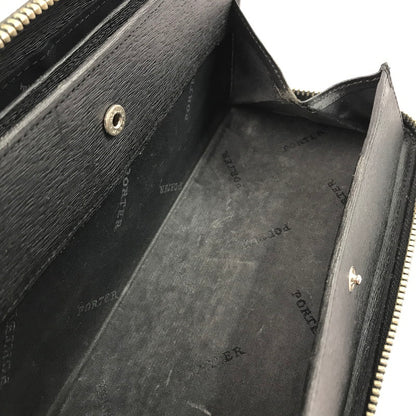 【中古品】【メンズ】 PORTER ポーター 吉田カバン CURRENT LONG WALLET 052-02214 カレント ロングウォレット 長財布 200-250403-yk-02-tag カラー：ブラック 万代Net店