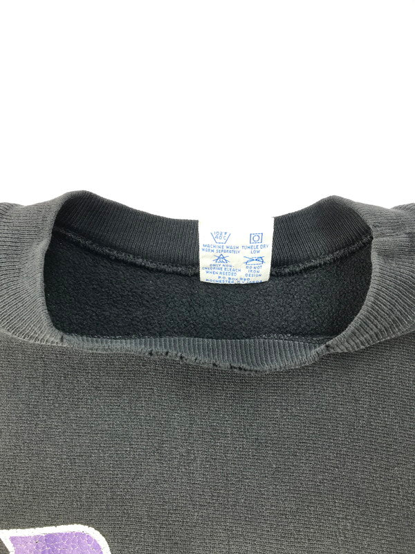 【中古品】【メンズ】 Champion チャンピオン 90's VINTAGE REVERSE WEAVE NBA PRINT SWEATSHIRT 90年代 ヴィンテージ リバースウィーブ NBAプリント スウェット トップス トレーナー 146-250404-yk-08-tag サイズ：XXL カラー：ブラック 万代Net店