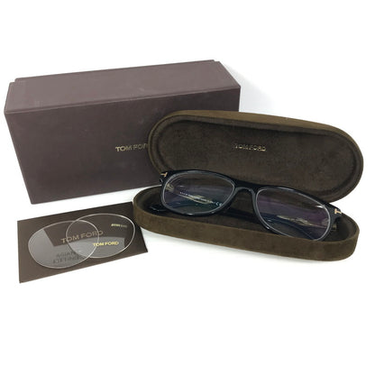 【中古品】【メンズ/レディース】 TOM FORD トムフォード メガネ TF5431-F 001 度入り アイウェア アクセサリー 203-250404-yk-25-tag サイズ：55□16 145 カラー：ブラック 万代Net店