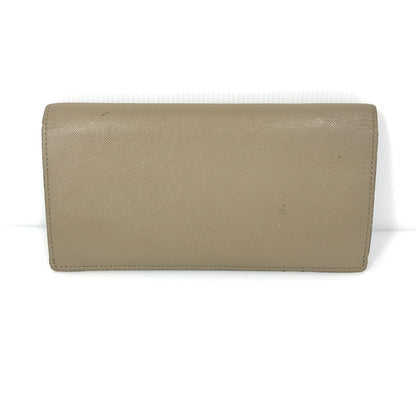 【現状渡し品】【レディース】 PELLE MORBIDA ペッレモルビダ バルカ レザーロングウォレット PMO-BA510 牛革 二つ折り 長財布 200-250404-yk-22-tag カラー：ベージュ 万代Net店