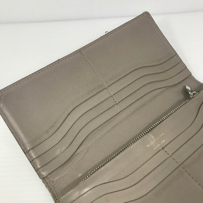 【現状渡し品】【レディース】 PELLE MORBIDA ペッレモルビダ バルカ レザーロングウォレット PMO-BA510 牛革 二つ折り 長財布 200-250404-yk-22-tag カラー：ベージュ 万代Net店