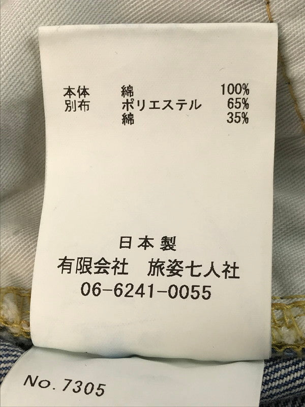 【中古品】【メンズ】 STRAIGHT DENIM PANTS 7305 ストレート デニムパンツ ジーンズ ボトムス 151-250415-yk-28-tag サイズ：M カラー：インディゴ 万代Net店