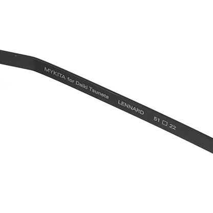 【中古品】【メンズ】 MYKITA for Daiki Tsuneta マイキータ × 常田大希 コラボ LENNARD 002 レナード サングラス アイウェア アクセサリー 203-250404-yk-30-tag サイズ：51□22 カラー：ブラック 万代Net店