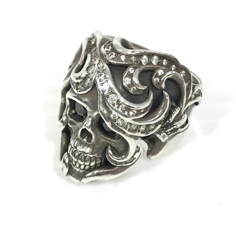 【中古品】【メンズ】 Justin Davis ジャスティンデイビス ANDY SRJ520 アンディ リング 指輪 アクセサリー 192-250410-yk-24-tag カラー：シルバー/BLACK 万代Net店