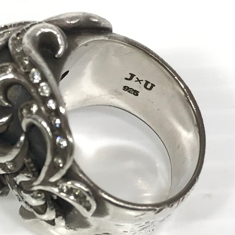 【中古品】【メンズ】 Justin Davis ジャスティンデイビス ANDY SRJ520 アンディ リング 指輪 アクセサリー 192-250410-yk-24-tag カラー：シルバー/BLACK 万代Net店