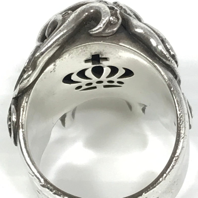 【中古品】【メンズ】 Justin Davis ジャスティンデイビス ANDY SRJ520 アンディ リング 指輪 アクセサリー 192-250410-yk-24-tag カラー：シルバー/BLACK 万代Net店