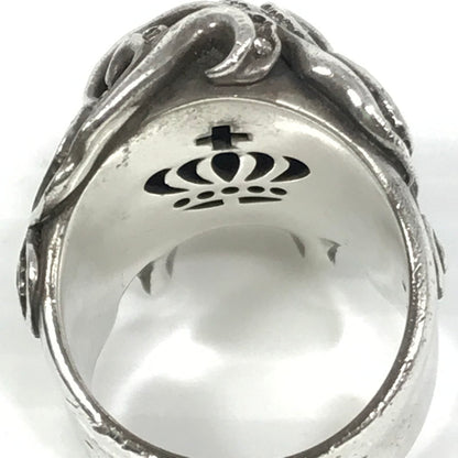 【中古品】【メンズ】 Justin Davis ジャスティンデイビス ANDY SRJ520 アンディ リング 指輪 アクセサリー 192-250410-yk-24-tag カラー：シルバー/BLACK 万代Net店