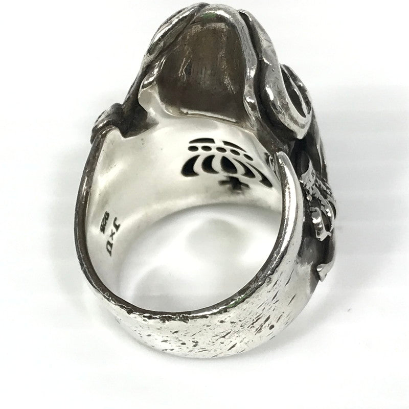 【中古品】【メンズ】 Justin Davis ジャスティンデイビス ANDY SRJ520 アンディ リング 指輪 アクセサリー 192-250410-yk-24-tag カラー：シルバー/BLACK 万代Net店