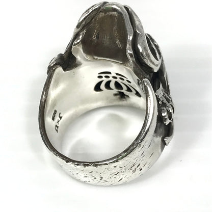 【中古品】【メンズ】 Justin Davis ジャスティンデイビス ANDY SRJ520 アンディ リング 指輪 アクセサリー 192-250410-yk-24-tag カラー：シルバー/BLACK 万代Net店