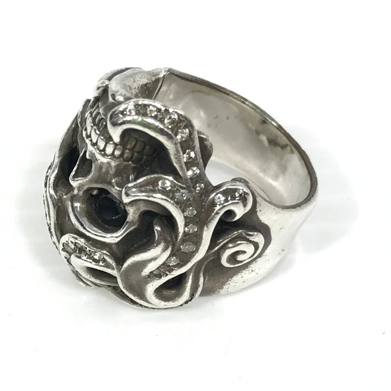 【中古品】【メンズ】 Justin Davis ジャスティンデイビス ANDY SRJ520 アンディ リング 指輪 アクセサリー 192-250410-yk-24-tag カラー：シルバー/BLACK 万代Net店