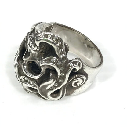 【中古品】【メンズ】 Justin Davis ジャスティンデイビス ANDY SRJ520 アンディ リング 指輪 アクセサリー 192-250410-yk-24-tag カラー：シルバー/BLACK 万代Net店