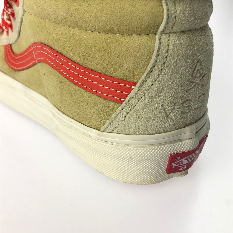【中古美品】【メンズ】 × VCCL コラボ SK8-HI MTE LX スケート ハイ スニーカー 靴 162-250410-hi-10-tag サイズ：26cm US 8 カラー：ベージュ 万代Net店