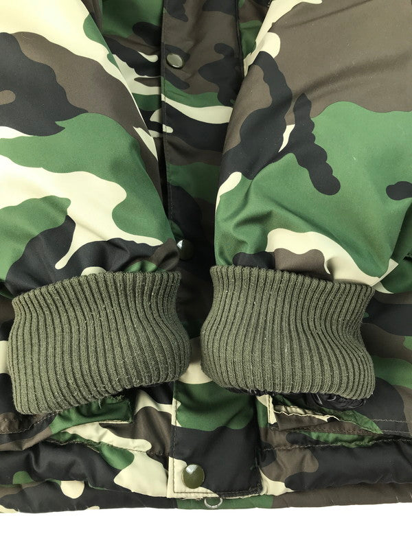 【中古品】【メンズ】 EVEREST DOWN JACKET FTC015AWJ02 エベレスト ダウンジャケット アウター 142-250403-yk-27-tag サイズ：M カラー：グリーン/カモ 万代Net店