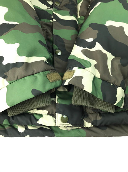【中古品】【メンズ】 EVEREST DOWN JACKET FTC015AWJ02 エベレスト ダウンジャケット アウター 142-250403-yk-27-tag サイズ：M カラー：グリーン/カモ 万代Net店