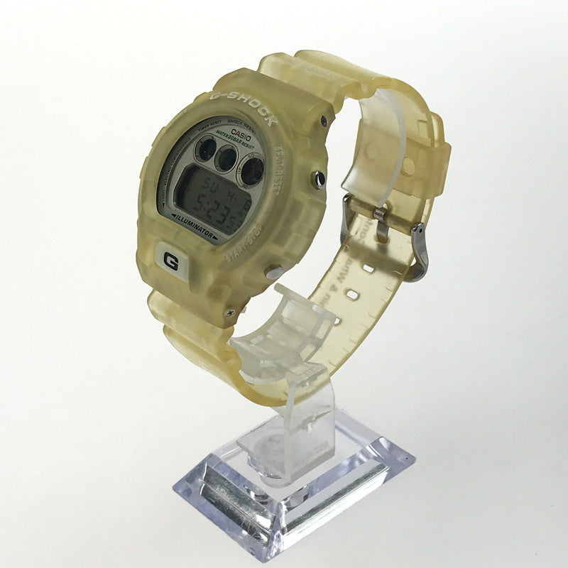 【中古品】【メンズ】 CASIO カシオ G-SHOCK DIGITAL DW-6900K-8BT ジーショック デジタル イルクジ クォーツ 腕時計 196-250410-yk-14-tag カラー：クリアホワイト 万代Net店