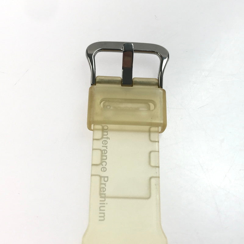 【中古品】【メンズ】 CASIO カシオ G-SHOCK DIGITAL DW-6900K-8BT ジーショック デジタル イルクジ クォーツ 腕時計 196-250410-yk-14-tag カラー：クリアホワイト 万代Net店