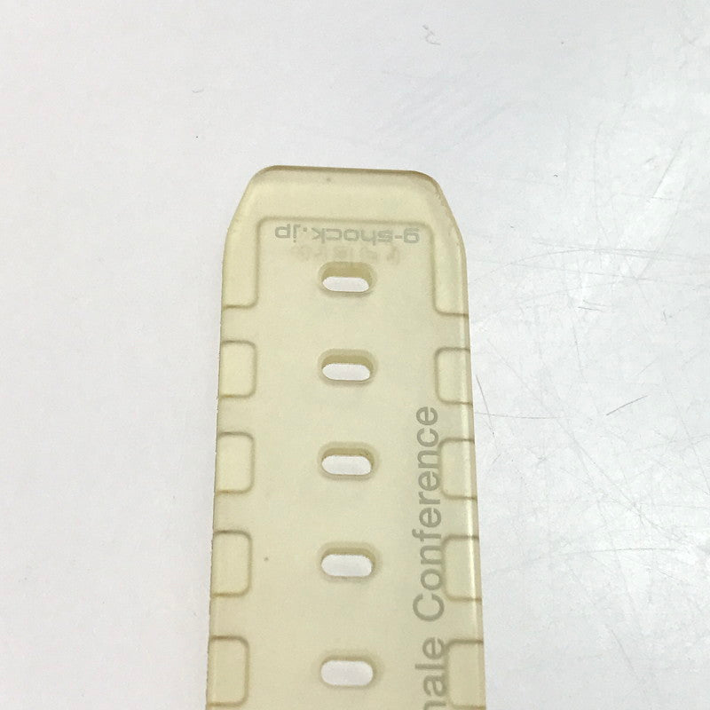 【中古品】【メンズ】 CASIO カシオ G-SHOCK DIGITAL DW-6900K-8BT ジーショック デジタル イルクジ クォーツ 腕時計 196-250410-yk-14-tag カラー：クリアホワイト 万代Net店