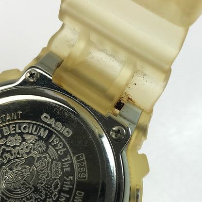 【中古品】【メンズ】 CASIO カシオ G-SHOCK DIGITAL DW-6900K-8BT ジーショック デジタル イルクジ クォーツ 腕時計 196-250410-yk-14-tag カラー：クリアホワイト 万代Net店