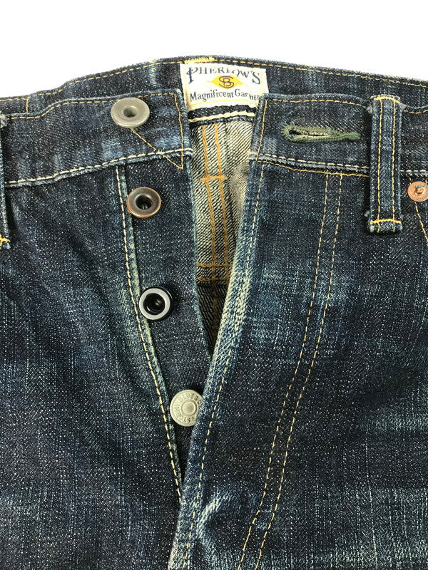 【中古品】【メンズ】 Pherrow's フェローズ DENIM PANTS デニムパンツ LOT421 パンツ ボトムス 156-250411-ss-07-tag サイズ：W29L36 カラー：インディゴ 万代Net店