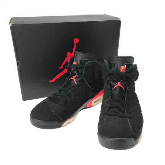 【現状渡し品】【メンズ】 NIKE ナイキ AIR JORDAN 6 RETRO 384664-060 エア ジョーダン 6 レトロ ブラックインフラレッド スニーカー 靴 160-250410-hi-15-tag サイズ：27.5cm US 9.5 カラー：BLACK/INFRARED 万代Net店