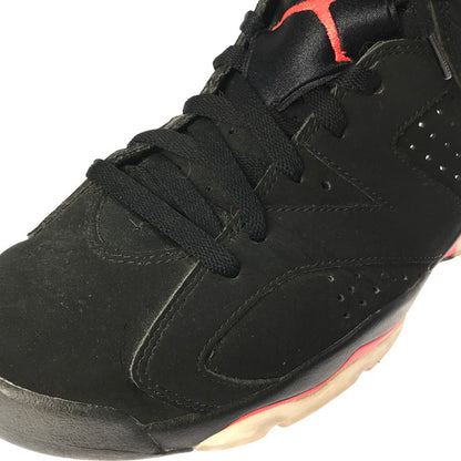 【現状渡し品】【メンズ】 NIKE ナイキ AIR JORDAN 6 RETRO 384664-060 エア ジョーダン 6 レトロ ブラックインフラレッド スニーカー 靴 160-250410-hi-15-tag サイズ：27.5cm US 9.5 カラー：BLACK/INFRARED 万代Net店