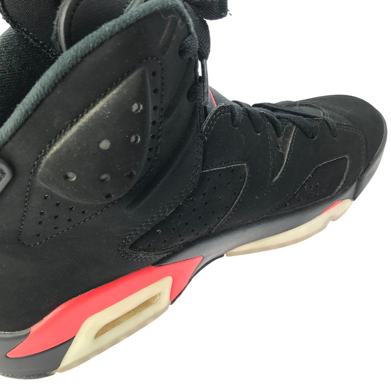 【現状渡し品】【メンズ】 NIKE ナイキ AIR JORDAN 6 RETRO 384664-060 エア ジョーダン 6 レトロ ブラックインフラレッド スニーカー 靴 160-250410-hi-15-tag サイズ：27.5cm US 9.5 カラー：BLACK/INFRARED 万代Net店