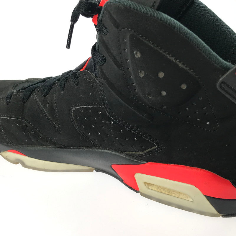 【現状渡し品】【メンズ】 NIKE ナイキ AIR JORDAN 6 RETRO 384664-060 エア ジョーダン 6 レトロ ブラックインフラレッド スニーカー 靴 160-250410-hi-15-tag サイズ：27.5cm US 9.5 カラー：BLACK/INFRARED 万代Net店