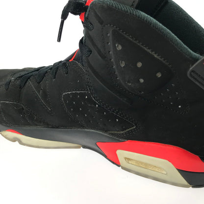【現状渡し品】【メンズ】 NIKE ナイキ AIR JORDAN 6 RETRO 384664-060 エア ジョーダン 6 レトロ ブラックインフラレッド スニーカー 靴 160-250410-hi-15-tag サイズ：27.5cm US 9.5 カラー：BLACK/INFRARED 万代Net店