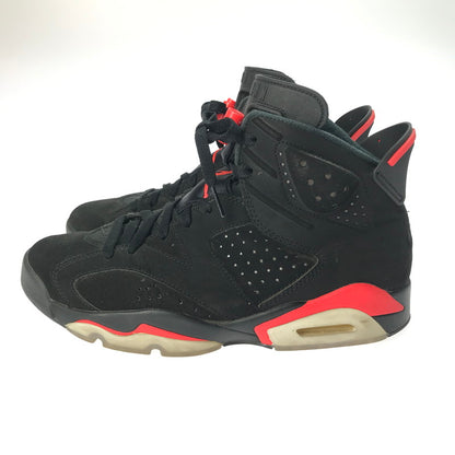 【現状渡し品】【メンズ】 NIKE ナイキ AIR JORDAN 6 RETRO 384664-060 エア ジョーダン 6 レトロ ブラックインフラレッド スニーカー 靴 160-250410-hi-15-tag サイズ：27.5cm US 9.5 カラー：BLACK/INFRARED 万代Net店