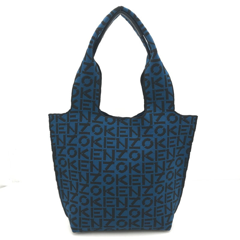 【中古品】【レディース】 KENZO ケンゾー SKUBA モノグラム スモールトート 総柄 カバン 188-250705-hi-14-tag カラー：ブルー 万代Net店