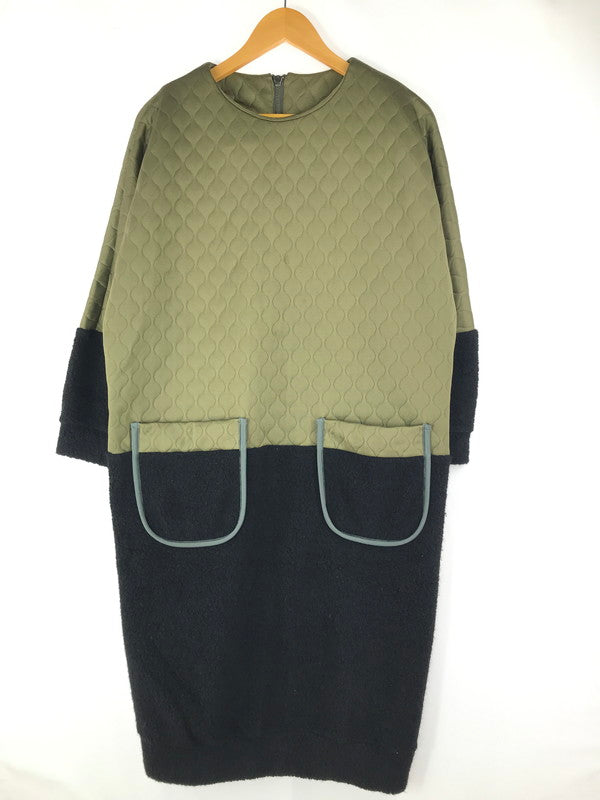 【中古品】【レディース】 sunaokuwahara スナオクワハラ MILITARY QUILT ONE-PIECE ミリタリー キルト ワンピース オールインワン 168-250410-yk-01-tag サイズ：2 カラー：カーキ/ブラック 万代Net店