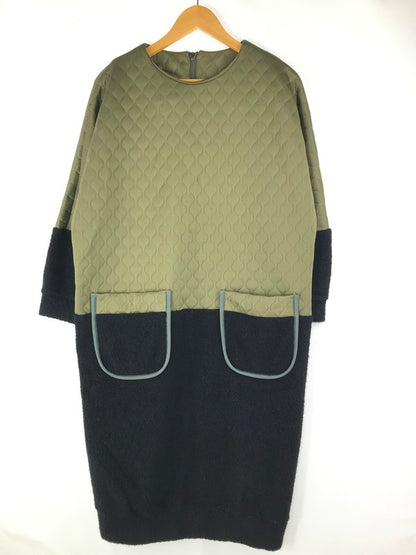 【中古品】【レディース】 sunaokuwahara スナオクワハラ MILITARY QUILT ONE-PIECE ミリタリー キルト ワンピース オールインワン 168-250410-yk-01-tag サイズ：2 カラー：カーキ/ブラック 万代Net店