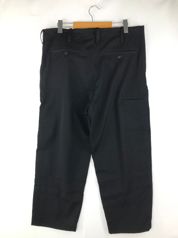 【中古美品】【メンズ】 Y's ワイズ WOOL GABARDINE DRAWSTRING PANTS YN-P12-100-1 20SS ウールギャバンジンドローストリングパンツ 151-250410-hi-46-tag サイズ：1 カラー：ブラック 万代Net店