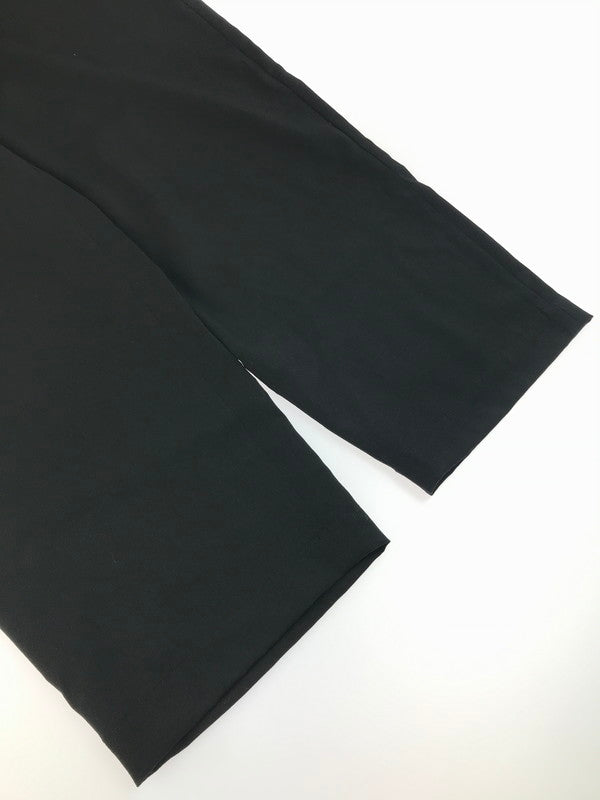 【中古美品】【メンズ】 Y's ワイズ WOOL GABARDINE DRAWSTRING PANTS YN-P12-100-1 20SS ウールギャバンジンドローストリングパンツ 151-250410-hi-46-tag サイズ：1 カラー：ブラック 万代Net店
