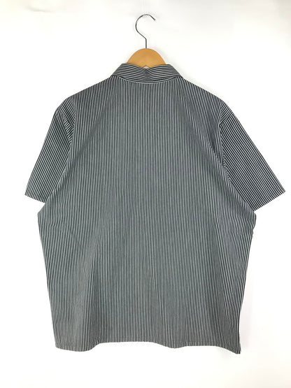 【中古品】【メンズ】 BEN DAVIS ベンデイビス STRIPE HALF ZIP S/S SHIRTS ストライプ ハーフジップ ショートスリーブ シャツ 半袖 トップス 142-250410-yk-02-tag サイズ：L カラー：ブラック/ホワイト 万代Net店