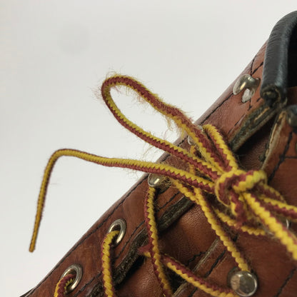 【中古品】【メンズ】 RED WING レッドウィング LINEMAN BOOTS 2907 ラインマンブーツ レースアップブーツ シューズ 靴 164-250415-yk-36-tag サイズ：US8D カラー：ブラウン 万代Net店