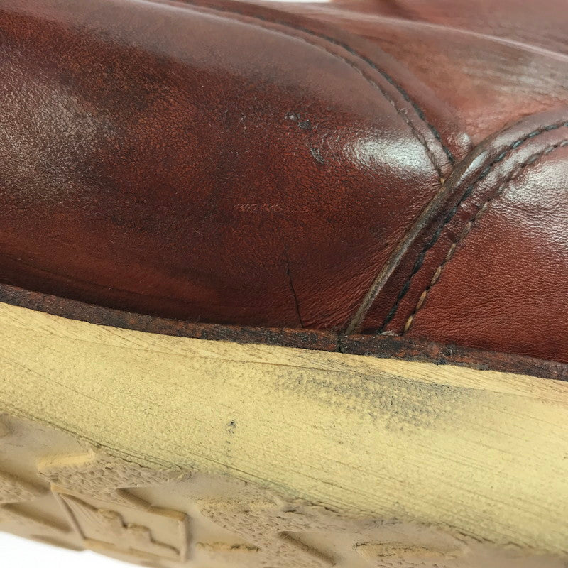 【中古品】【メンズ】 RED WING レッドウィング LINEMAN BOOTS 2907 ラインマンブーツ レースアップブーツ シューズ 靴 164-250415-yk-36-tag サイズ：US8D カラー：ブラウン 万代Net店