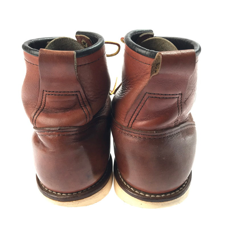 【中古品】【メンズ】 RED WING レッドウィング LINEMAN BOOTS 2907 ラインマンブーツ レースアップブーツ シューズ 靴 164-250415-yk-36-tag サイズ：US8D カラー：ブラウン 万代Net店