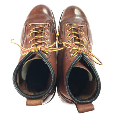 【中古品】【メンズ】 RED WING レッドウィング LINEMAN BOOTS 2907 ラインマンブーツ レースアップブーツ シューズ 靴 164-250415-yk-36-tag サイズ：US8D カラー：ブラウン 万代Net店