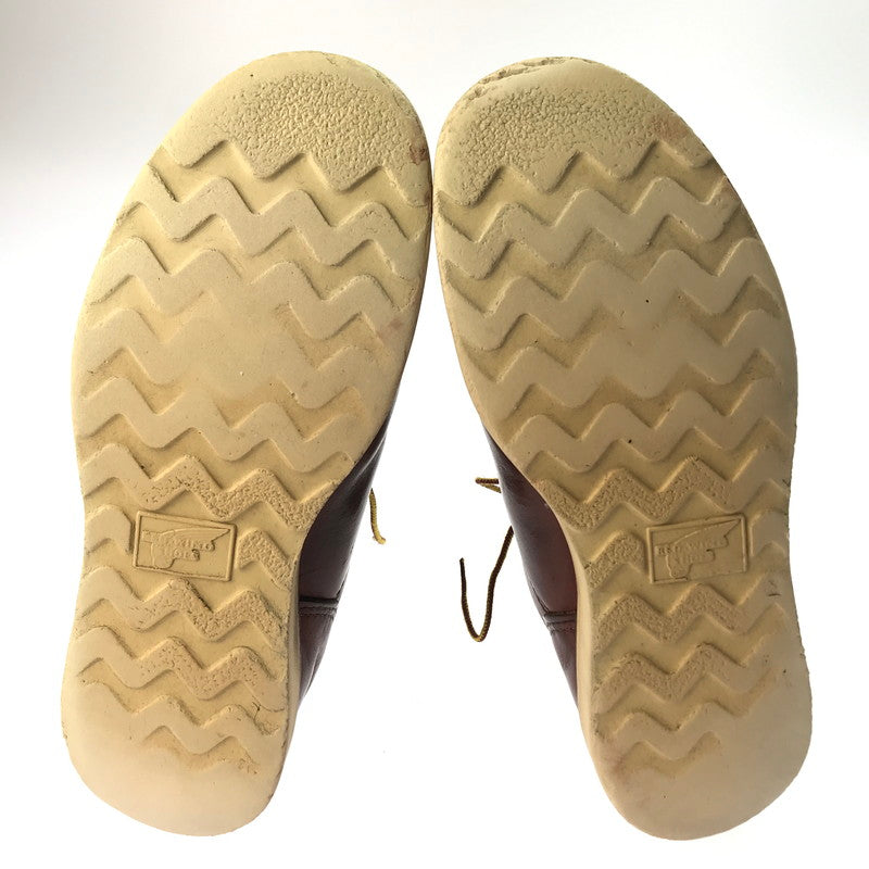 【中古品】【メンズ】 RED WING レッドウィング LINEMAN BOOTS 2907 ラインマンブーツ レースアップブーツ シューズ 靴 164-250415-yk-36-tag サイズ：US8D カラー：ブラウン 万代Net店