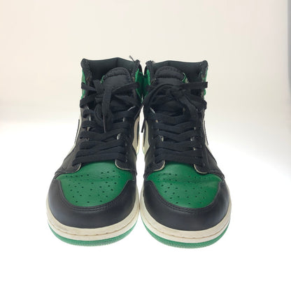【中古品】【メンズ】 NIKE ナイキ AIR JORDAN 1 RETRO HIGH OG PINE GREEN 2018 555088-302 エアジョーダン 1 レトロ ハイ OG パイン グリーン スニーカー 靴 160-250412-hi-11-tag サイズ：27cm US 9 カラー：GREEN/BLACK 万代Net店