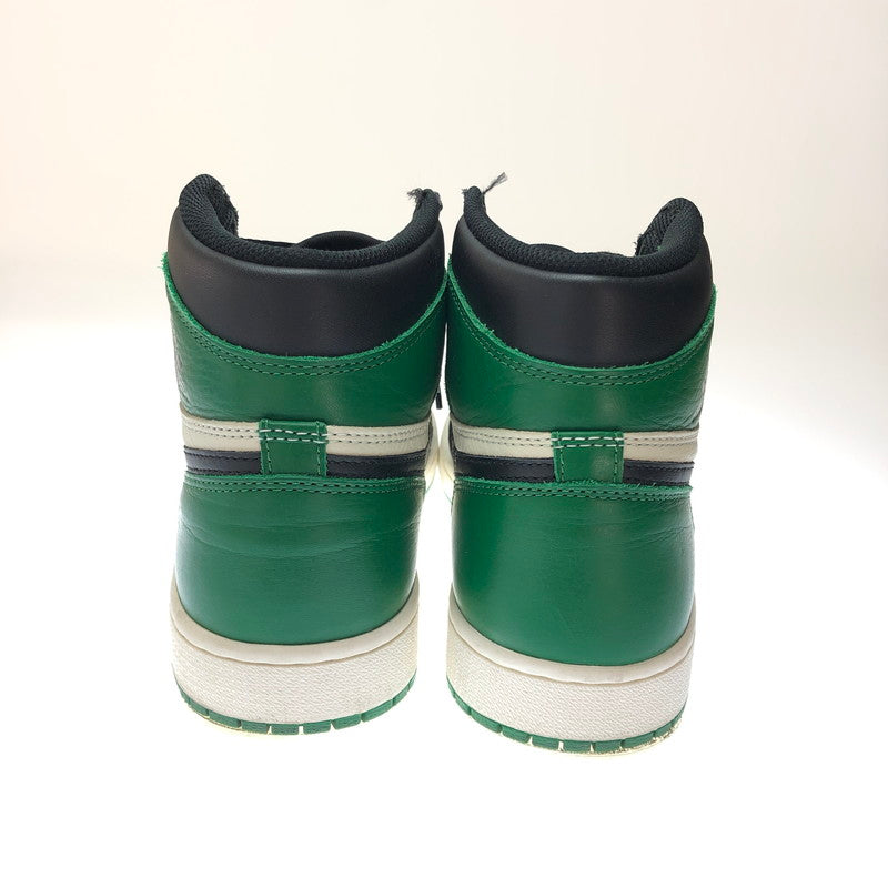 【中古品】【メンズ】 NIKE ナイキ AIR JORDAN 1 RETRO HIGH OG PINE GREEN 2018 555088-302 エアジョーダン 1 レトロ ハイ OG パイン グリーン スニーカー 靴 160-250412-hi-11-tag サイズ：27cm US 9 カラー：GREEN/BLACK 万代Net店