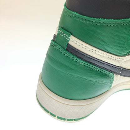 【中古品】【メンズ】 NIKE ナイキ AIR JORDAN 1 RETRO HIGH OG PINE GREEN 2018 555088-302 エアジョーダン 1 レトロ ハイ OG パイン グリーン スニーカー 靴 160-250412-hi-11-tag サイズ：27cm US 9 カラー：GREEN/BLACK 万代Net店