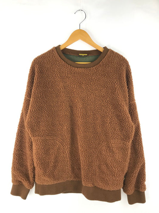 【中古品】【メンズ】 GOHEMP ゴーヘンプ WILD BOA CREW GHJ5055BAK ワイルドボアクルー スウェット トレーナー 144-250412-hi-01-tag サイズ：M カラー：ブラウン 万代Net店