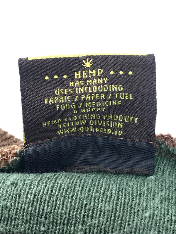 【中古品】【メンズ】 GOHEMP ゴーヘンプ WILD BOA CREW GHJ5055BAK ワイルドボアクルー スウェット トレーナー 144-250412-hi-01-tag サイズ：M カラー：ブラウン 万代Net店