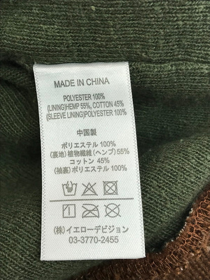 【中古品】【メンズ】 GOHEMP ゴーヘンプ WILD BOA CREW GHJ5055BAK ワイルドボアクルー スウェット トレーナー 144-250412-hi-01-tag サイズ：M カラー：ブラウン 万代Net店