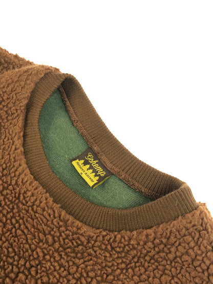 【中古品】【メンズ】 GOHEMP ゴーヘンプ WILD BOA CREW GHJ5055BAK ワイルドボアクルー スウェット トレーナー 144-250412-hi-01-tag サイズ：M カラー：ブラウン 万代Net店