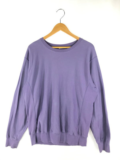 【中古品】【メンズ】 AURALEE オーラリー ELASTIC HIGH GAUGE SWEAT P/O A24AP02NU エラスティック ハイゲージ スウェットプルオーバー トレーナー 140-250411-hi-02-tag サイズ：5 カラー：パープル 万代Net店